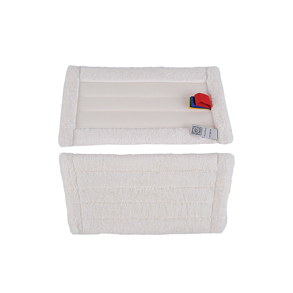 Robert Scott Microtex Microfibre Flat Mop Pad 52cm – Box of 5