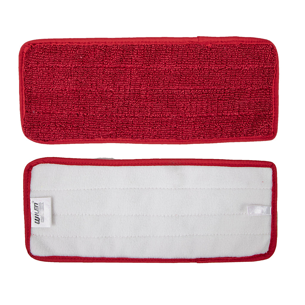 Robert Scott Microfibre Flat Mop Pad 50cm – Box of 10 – Red