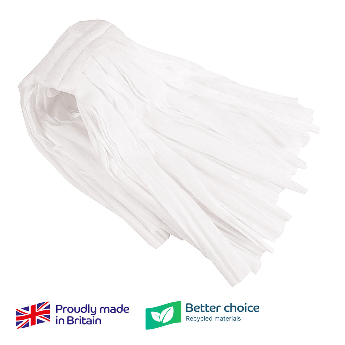 Robert Scott Big White Kentucky Mop Sewn Centre 250g – Box of 50