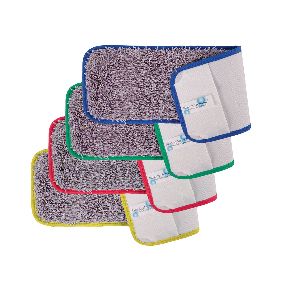 Robert Scott Nano-Ag Antibacterial Microfibre Flat Mop 43cm – Box of 25