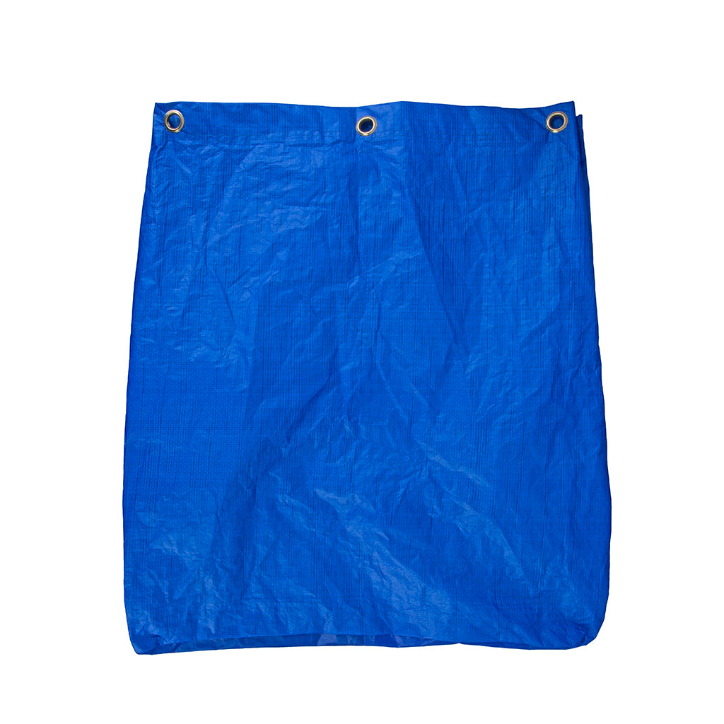 Robert Scott Folding Waste Cart Vinyl Bag Lightweight Blue 205L