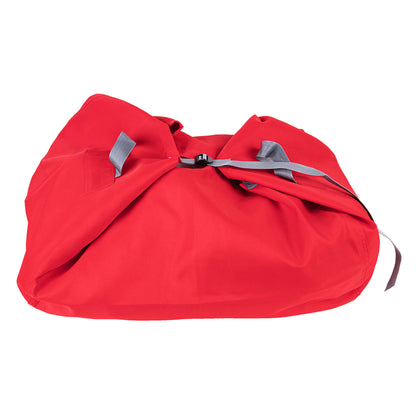 Robert Scott Hamper Style Laundry Bag With Strap Closure – Box of 10 – Red