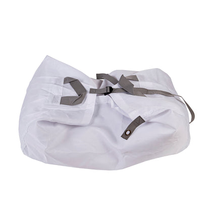 Robert Scott Hamper Style Laundry Bag With Strap Closure – Box of 10 – White