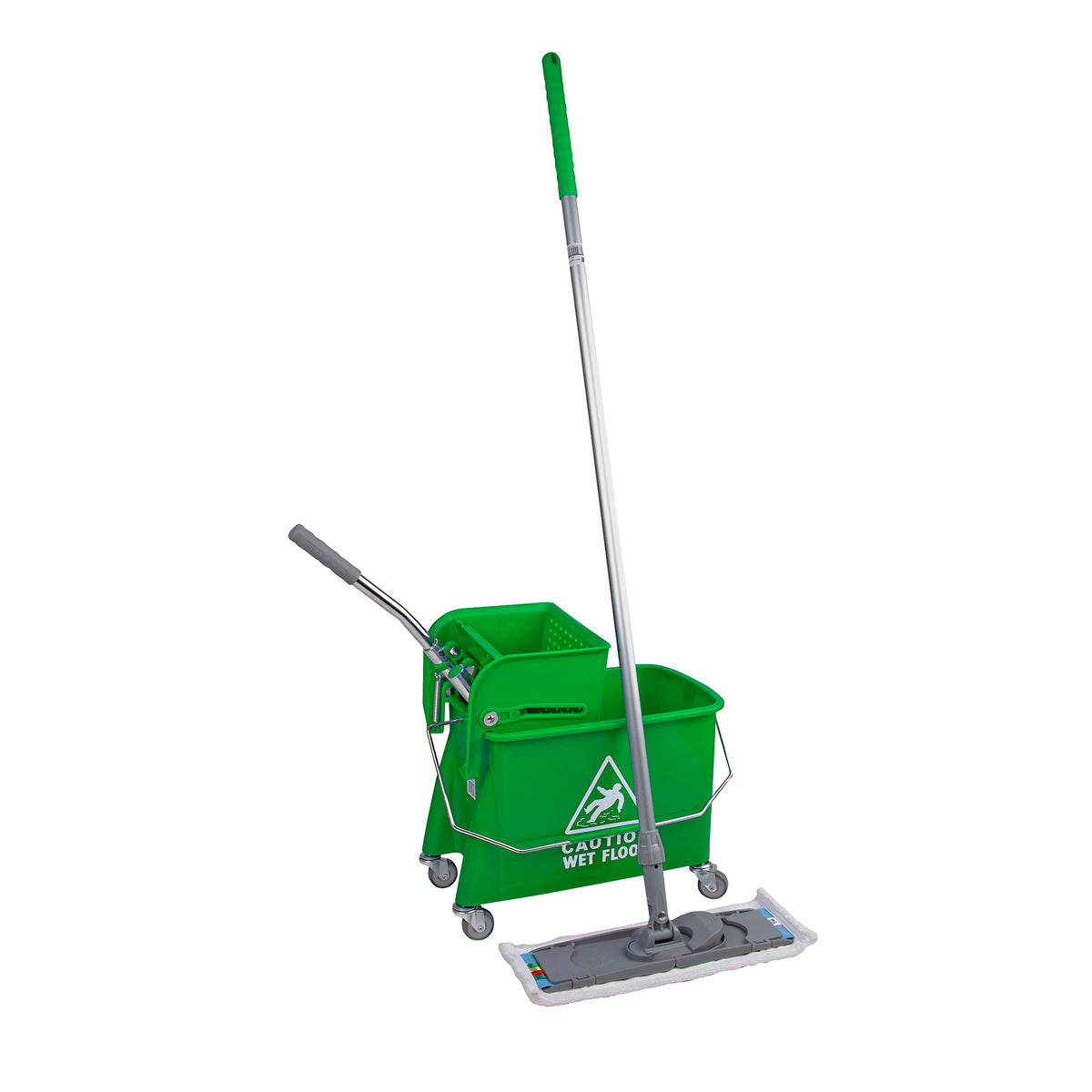 Robert Scott Microspeedy Microfibre Flat Mop Kit Green 20L