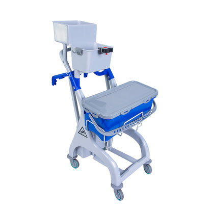 Robert Scott Quick Response Trolley Pre-Soaked Mopping – Blue