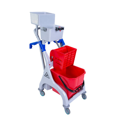Robert Scott Quick Response Trolley Flat Mopping – Red