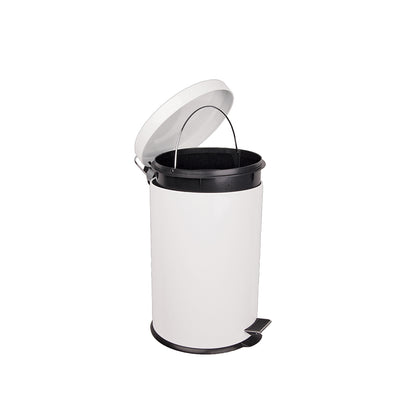 Robert Scott Pedal Bin Steel 3L – Box of 6 – White