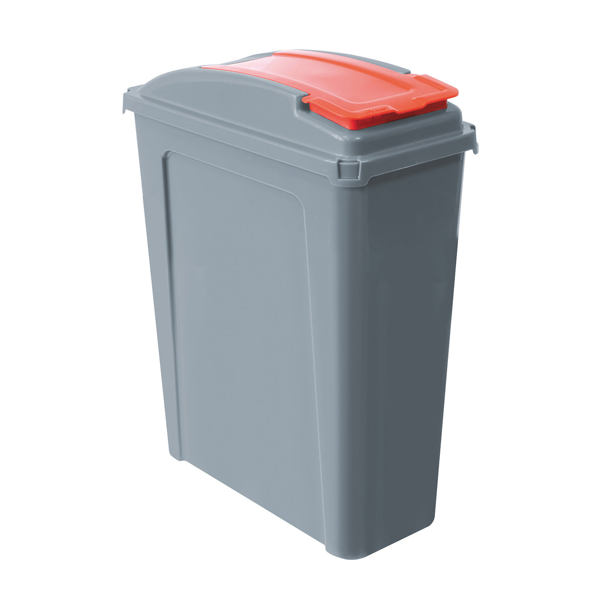 Robert Scott Contract Waste Recycling Bin 7 Lid 25L – Box of 8 – Red