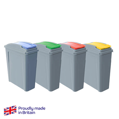 Robert Scott Contract Waste Recycling Bin 7 Lid 25L – Box of 8