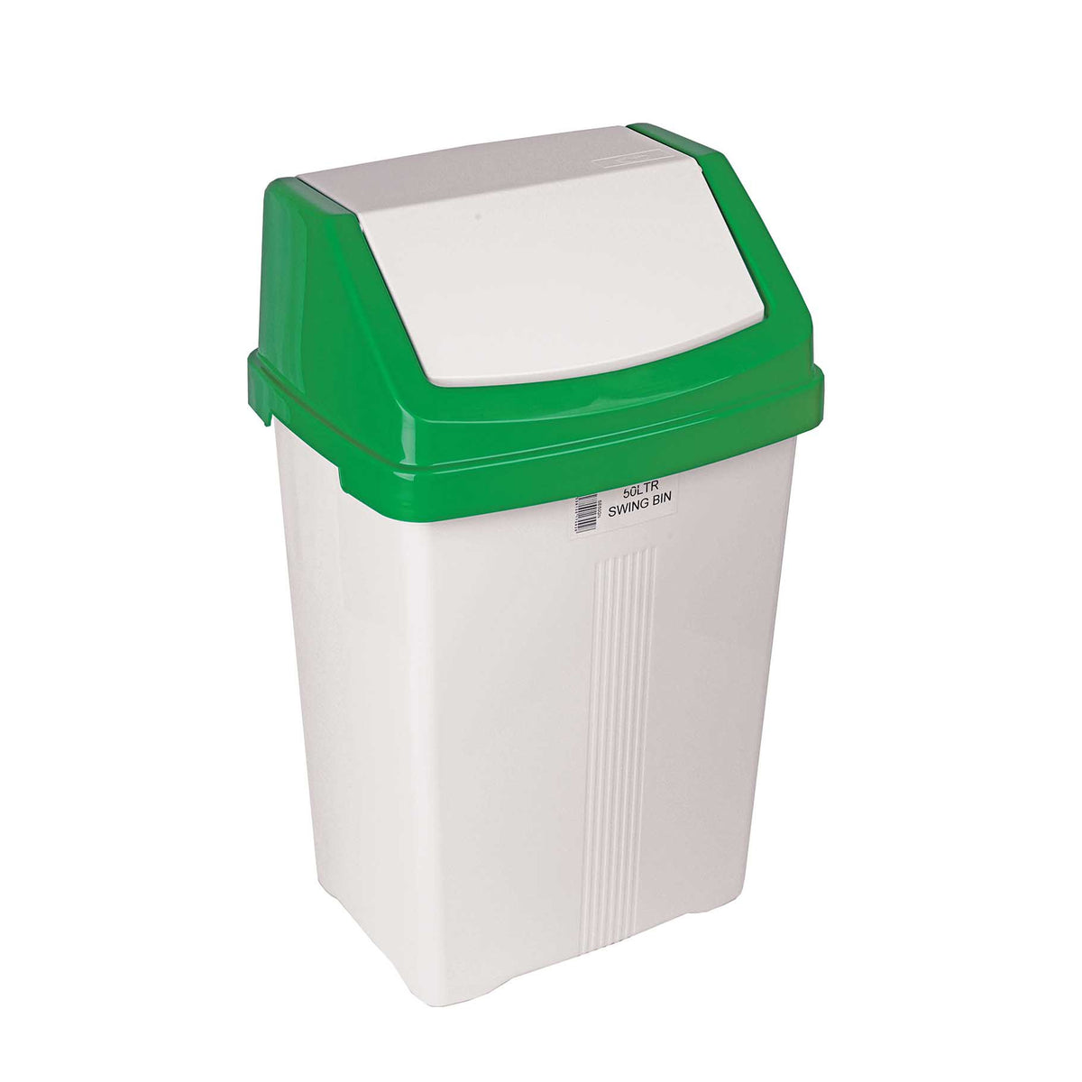 Robert Scott Swing Bin & Lid 50L – Box of 6 – Green