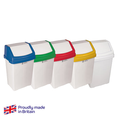 Robert Scott Swing Bin & Lid 50L – Box of 6