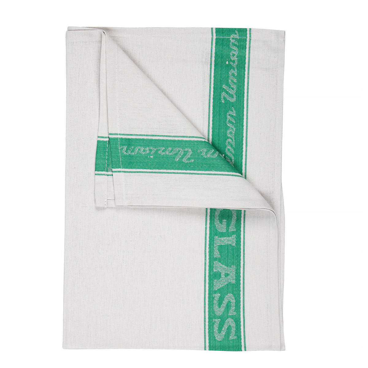 Robert Scott Glass Cloth Linen Union – Box of 100 – Green
