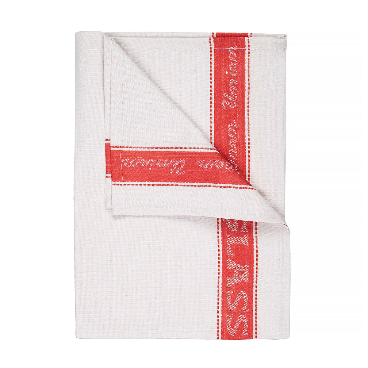 Robert Scott Glass Cloth Linen Union – Box of 100 – Red