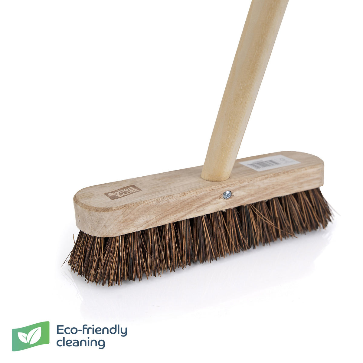 Robert Scott Wooden Deck Scrub FSC Stiff 9" & Handle 47"