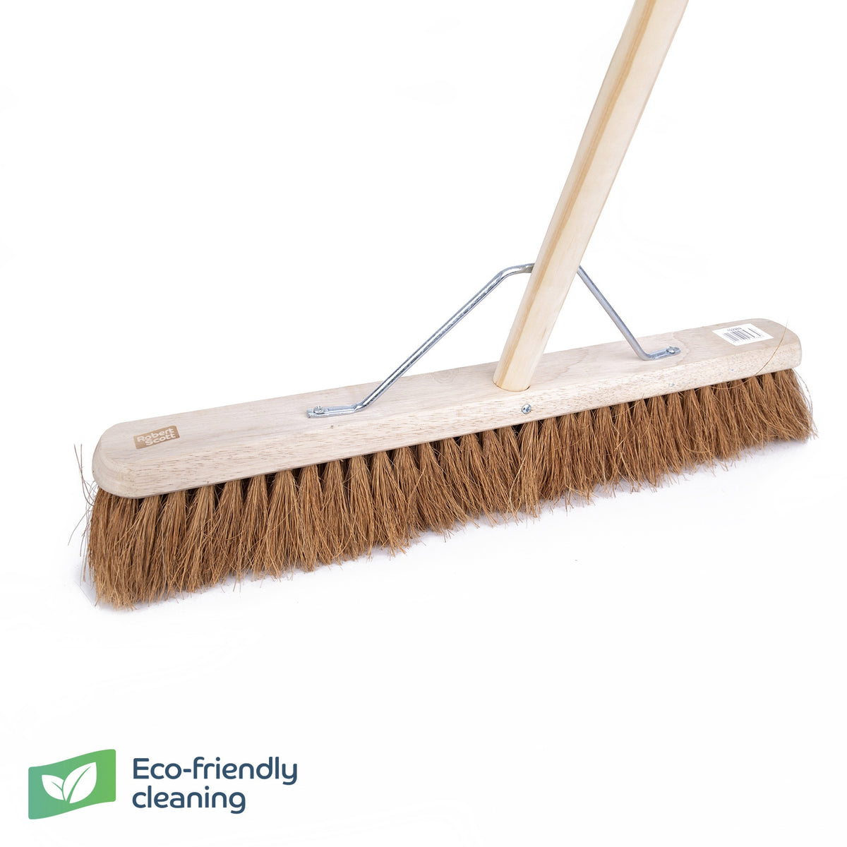 Robert Scott Wooden Broom FSC Platform Soft Stay 24" & H/D 55"
