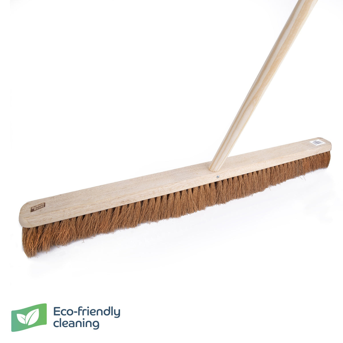 Robert Scott Wooden Broom FSC Platform Soft 36" & Handle 55"