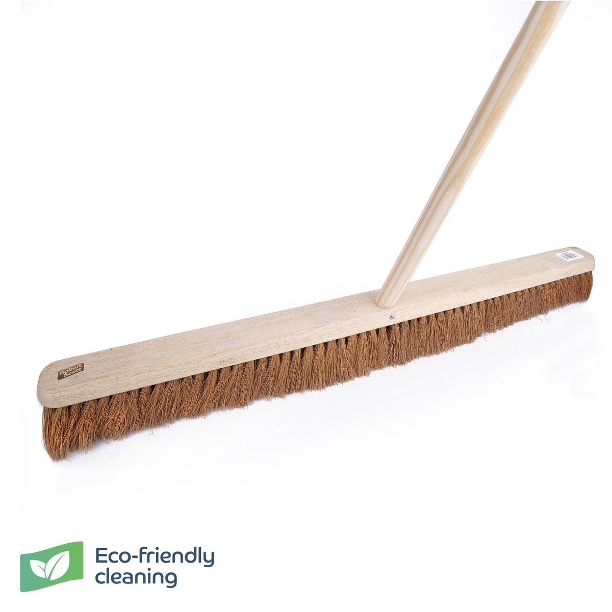 Robert Scott Wooden Broom FSC Platform Soft 36" & Handle 59"