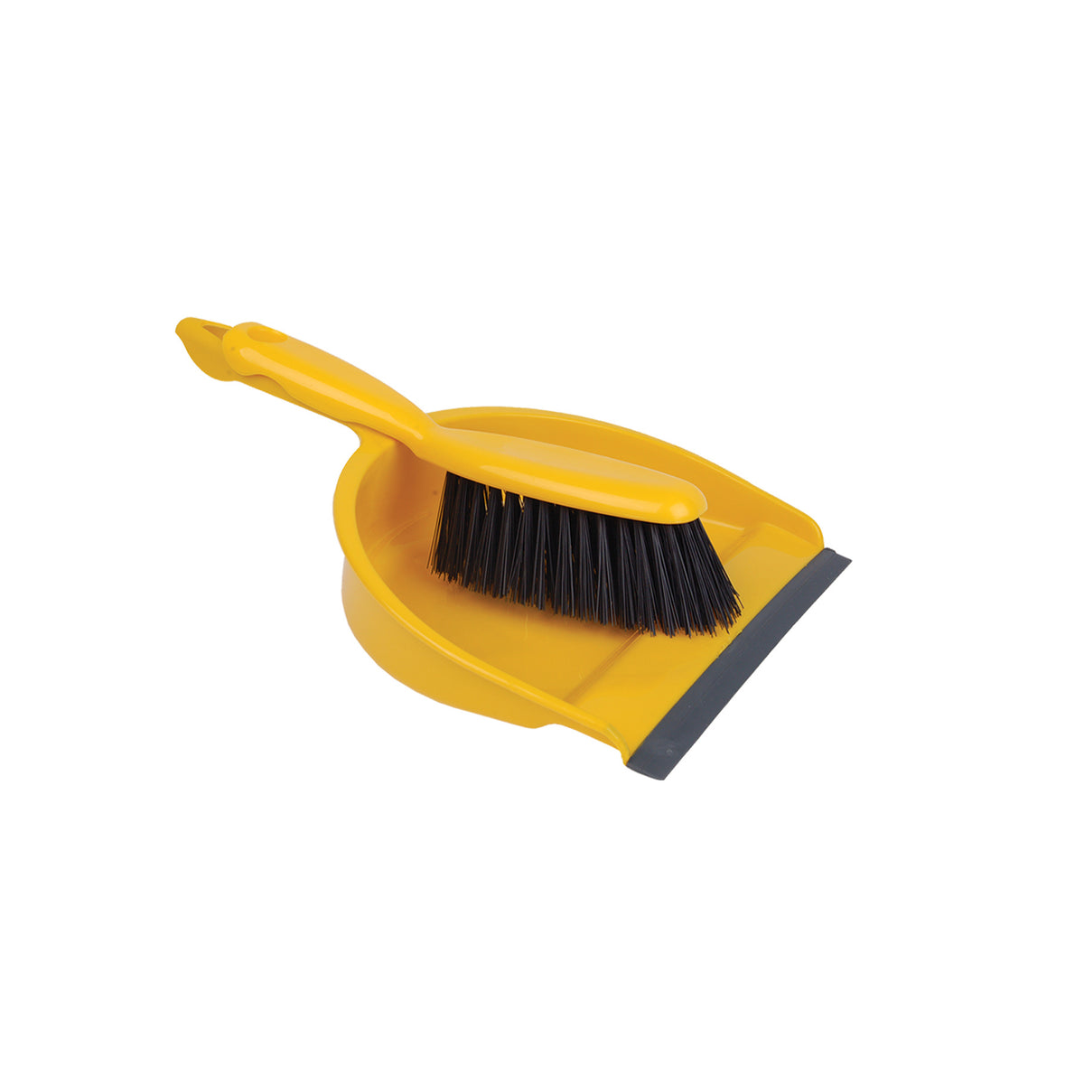 Robert Scott Professional Dustpan & Brush Set Stiff – Box of 12 – Yellow