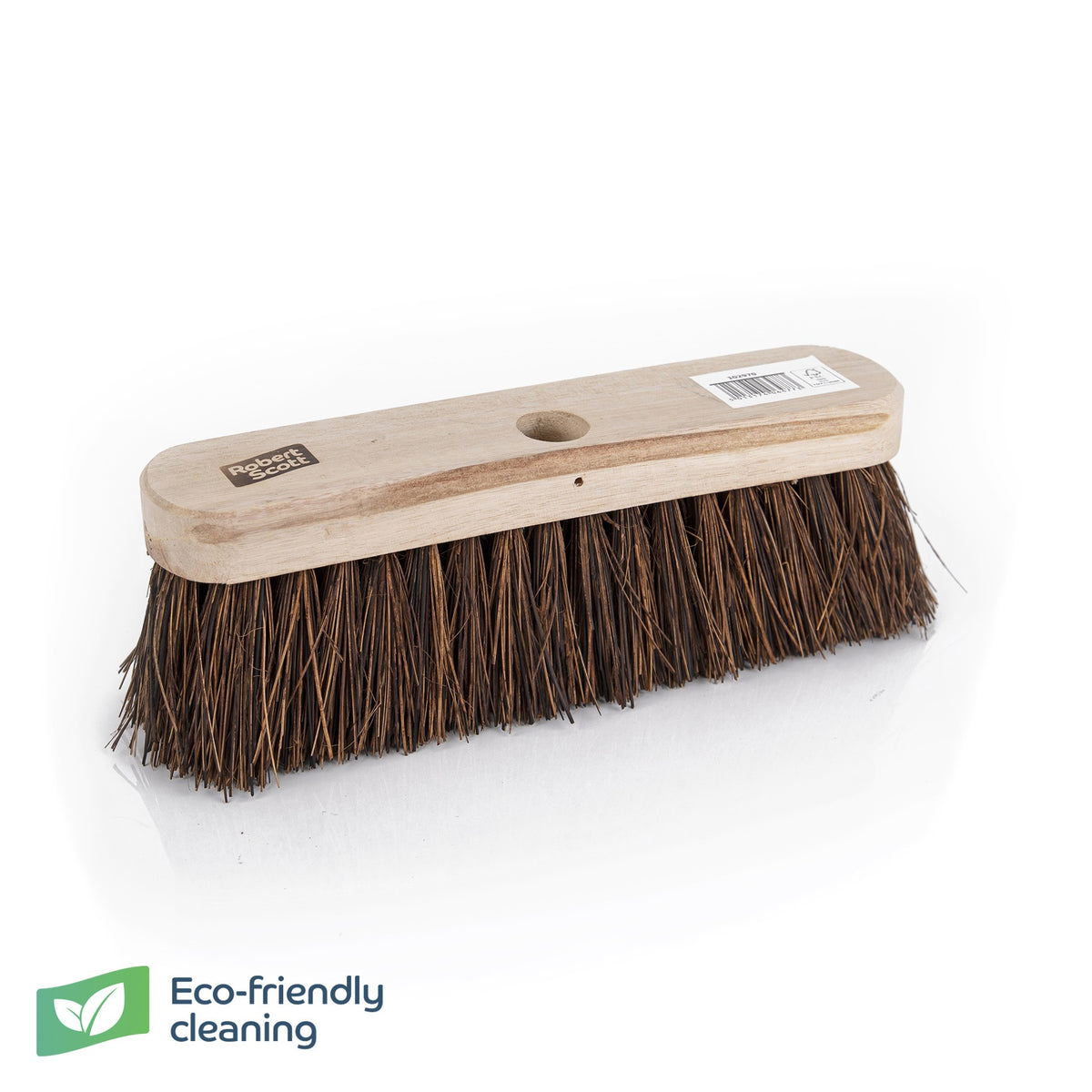 Robert Scott Wooden Broom FSC Stiff 10" – Box of 12