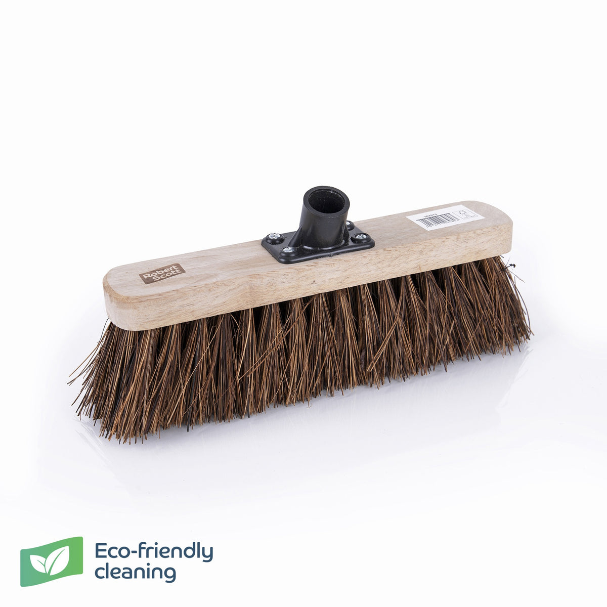 Robert Scott Wooden Broom FSC Flat Stiff Push-fit Socket 11.5" – Box of 12