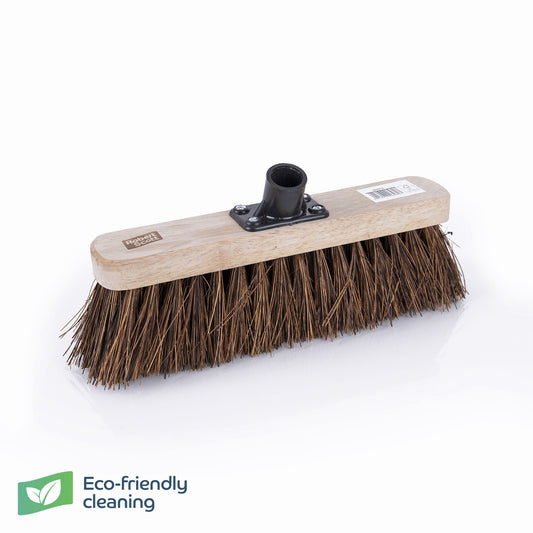 Robert Scott Wooden Broom FSC Flat Stiff Push-fit Socket 11.5" – Box of 12