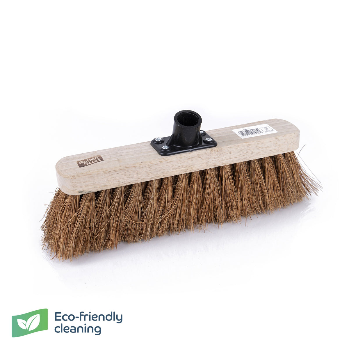 Robert Scott Wooden Broom FSC Flat Soft Push-fit Socket 11.5" – Box of 12