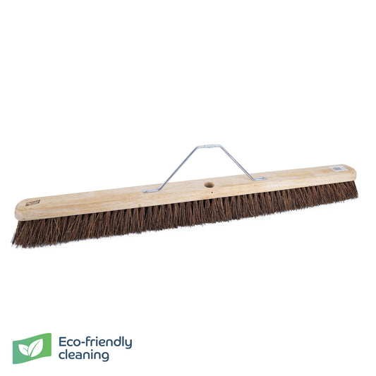 Robert Scott Wooden Broom FSC Platform Stiff & Metal Stay 36" – Box of 6