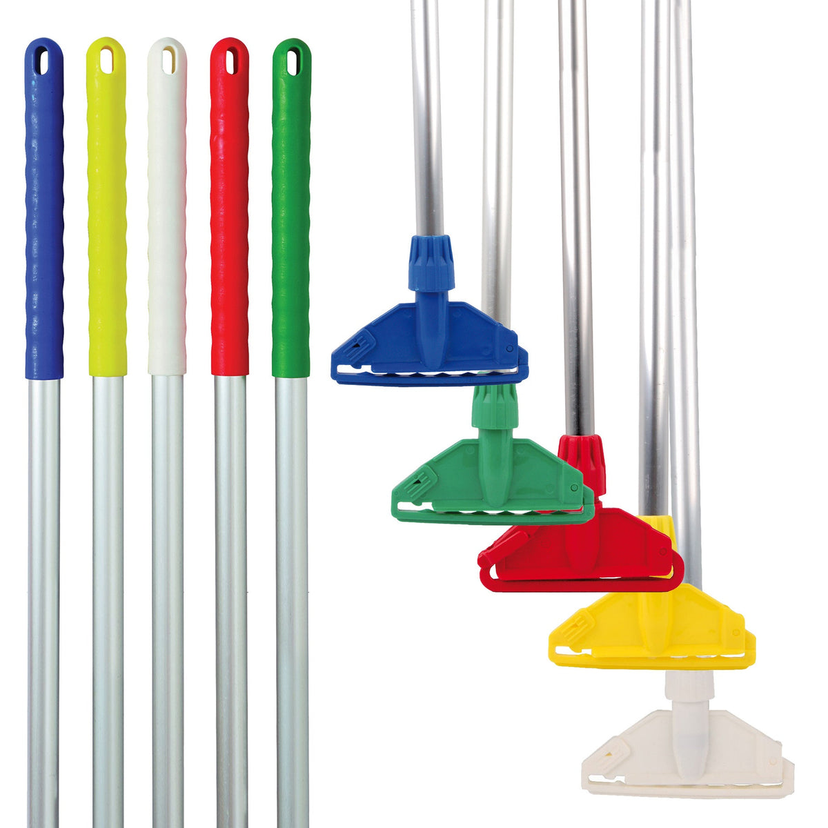 Robert Scott Hygiene Handle 137cm & Plastic Kentucky Fitting – Box of 5