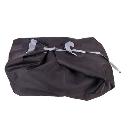 Robert Scott Laundry Bag Hamper Style With Strap Closure – Box of 50 – Black