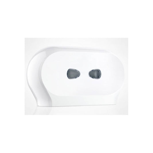 Robert Scott Toilet Roll Dispenser Twin Mini White