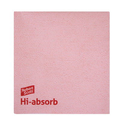 Robert Scott Hi-absorb Microfibre Cloth – Box of 50 – Red