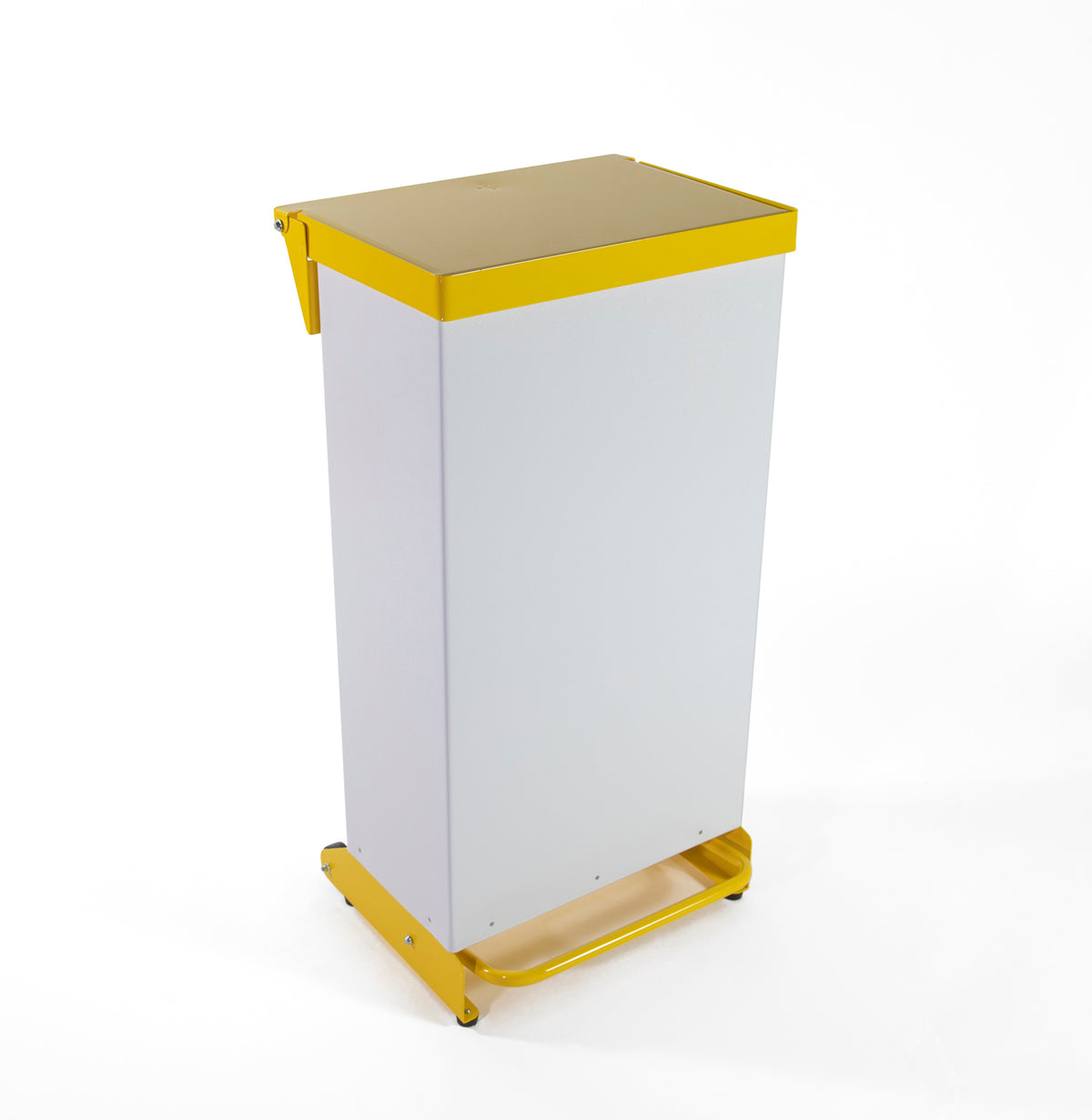 Robert Scott Pedal Bin Enclosed Fire Retardant 65L – Yellow