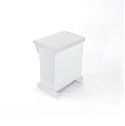 Robert Scott Pedal Bin Enclosed Fire Retardant 36L – White