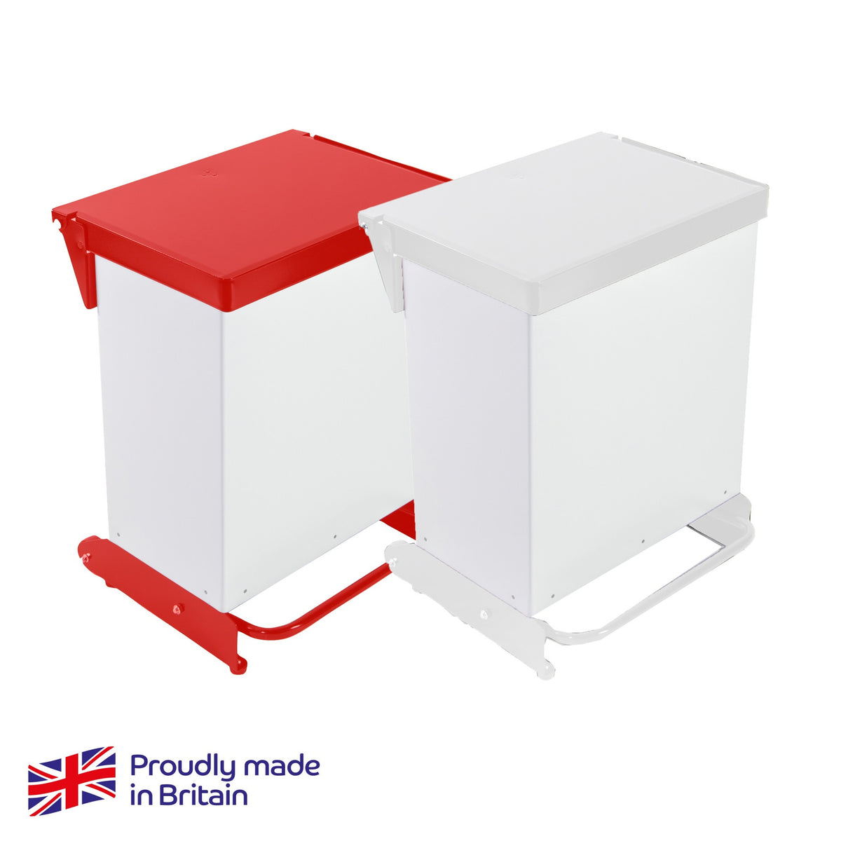 Robert Scott Pedal Bin Enclosed Fire Retardant 36L