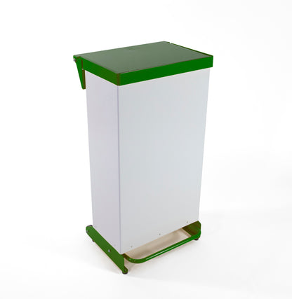 Robert Scott Pedal Bin Enclosed Fire Retardant Soft Close 65L – Green