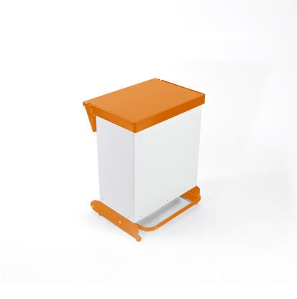 Robert Scott Pedal Bin Enclosed Fire Retardant Soft Close 36L – Orange