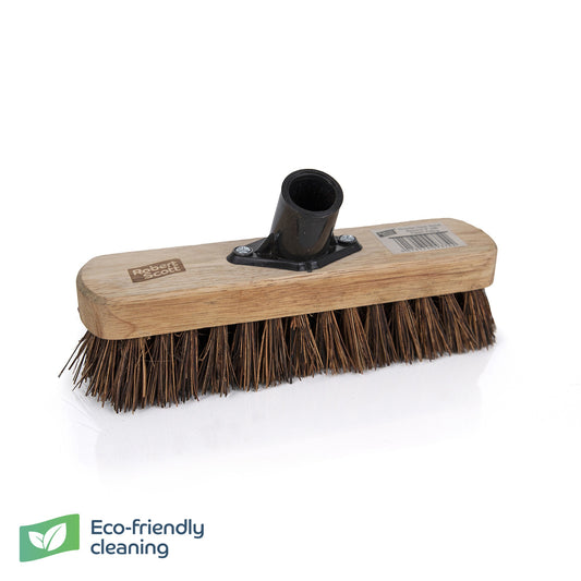 Robert Scott Wooden Deck Scrub FSC Stiff Plastic Socket 9" – Box of 12