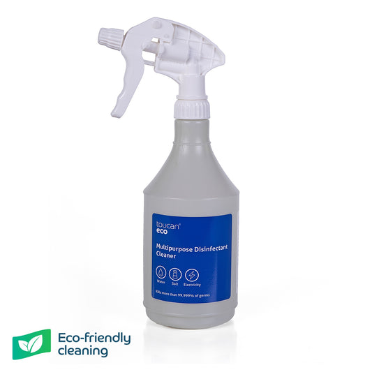 Robert Scott Toucan Eco Bottle & Spray Head White 750ml – Box of 20
