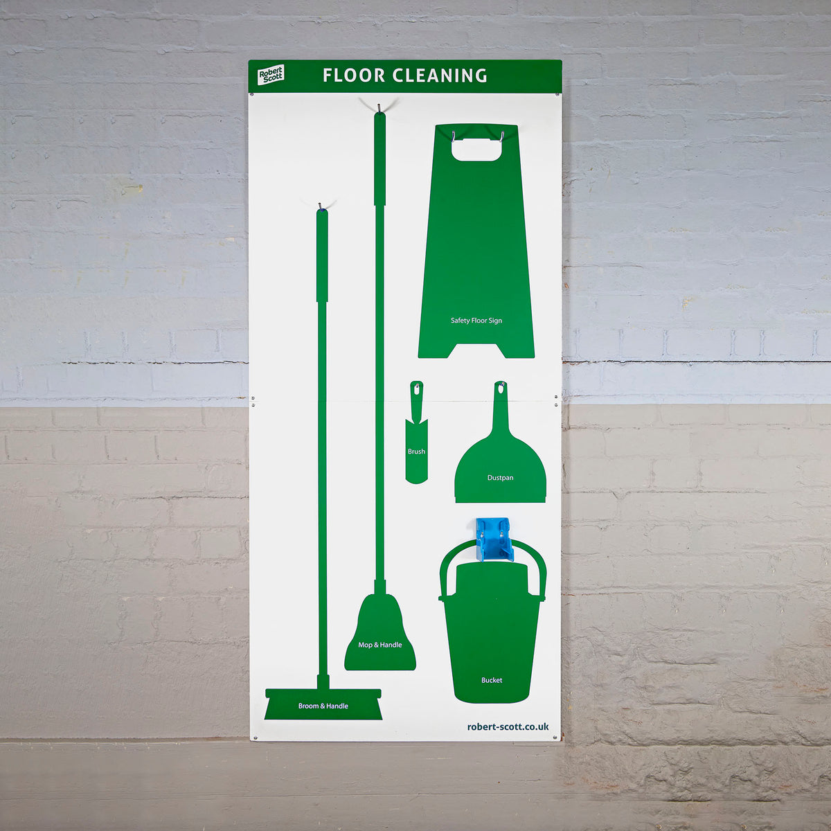 Robert Scott Shadow Board Floor Cleaning – Green