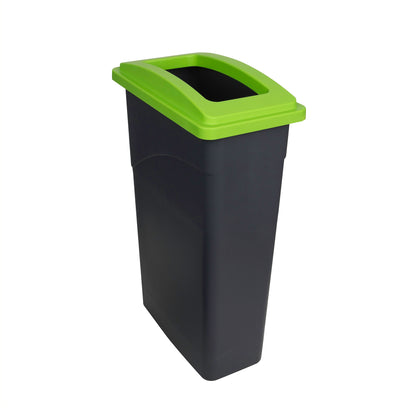 Robert Scott Recycling Wall Hugger Bin 90L & Lid – Lightgreen