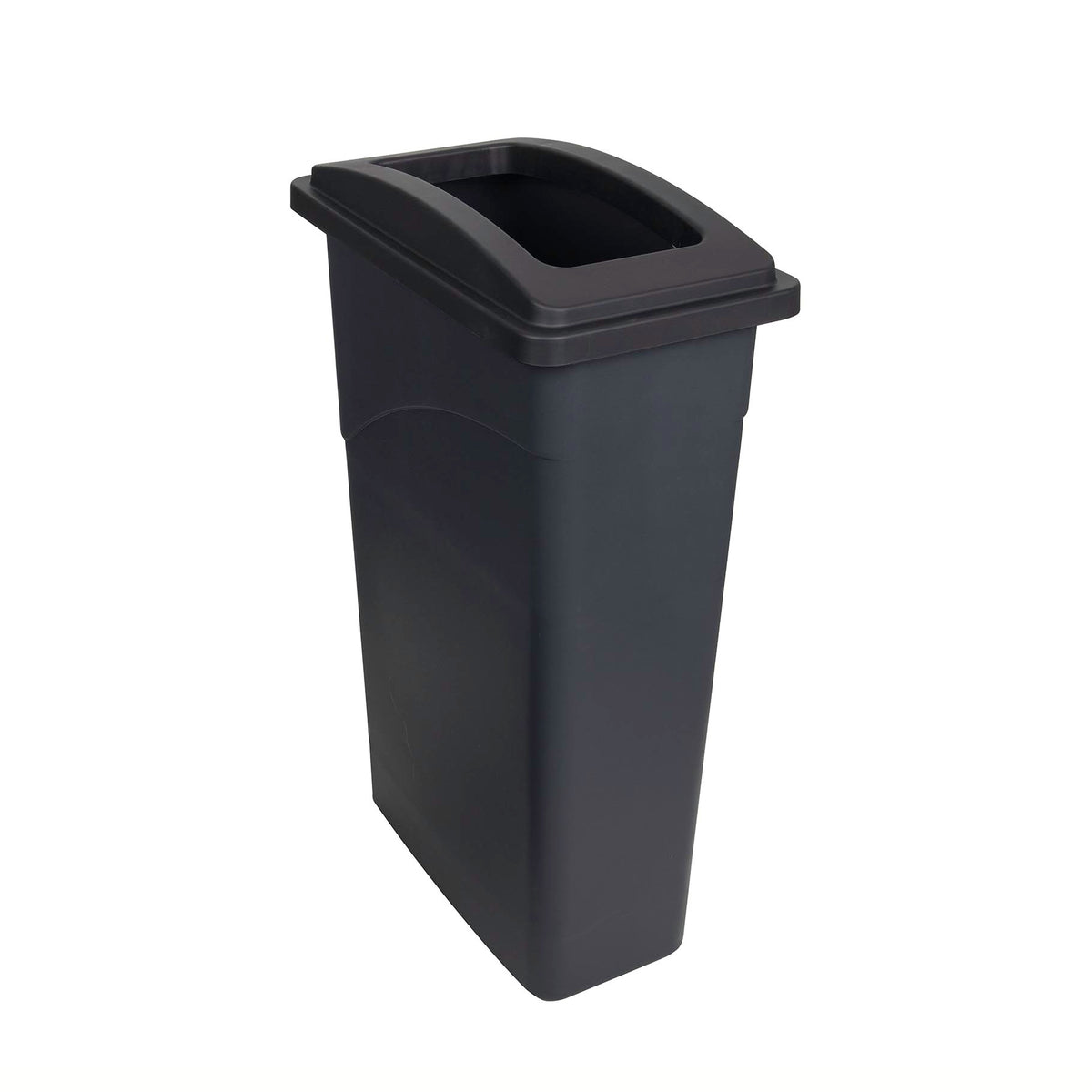 Robert Scott Recycling Wall Hugger Bin 90L & Lid – Black