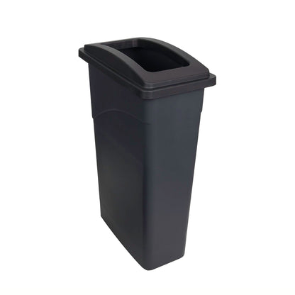 Robert Scott Recycling Wall Hugger Bin 90L & Lid – Black