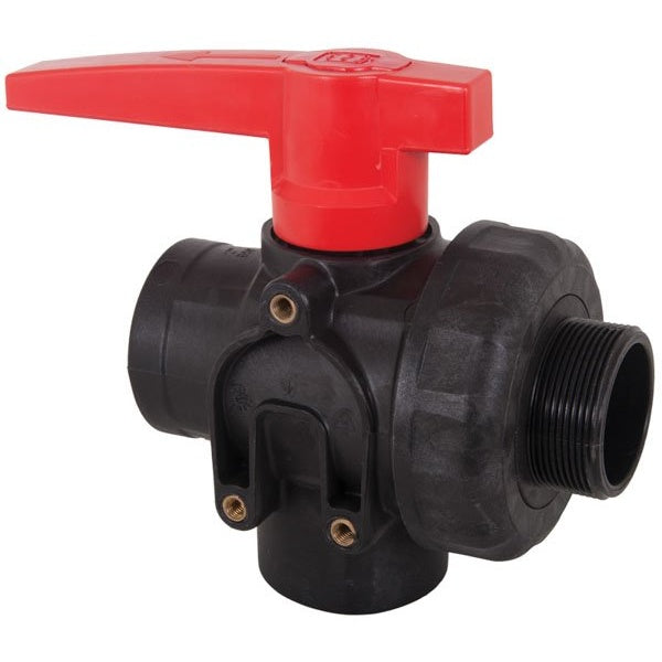 Tecomec 3 Way Ball Valve - L Port – 8216411