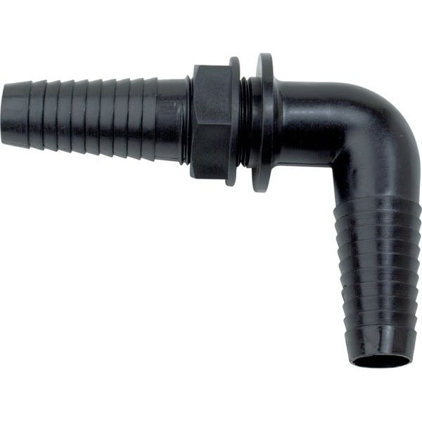 Tecomec 90° Pipe Fitting with Back Nut – 8039151