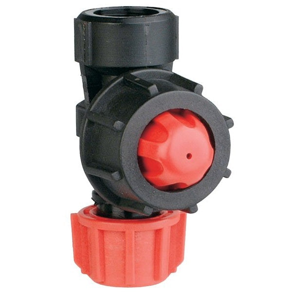 Tecomec Threaded Nozzle Holder with Valve – 8234014