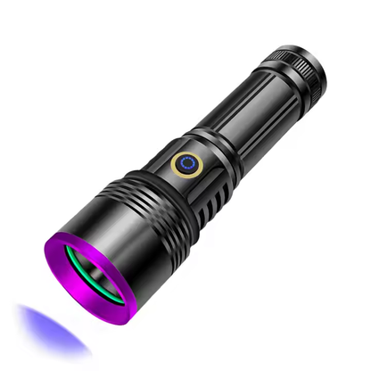 20W 365nm UV Flashlight Portable Professional Ultraviolet Black Light LED Light for Pet Urine Detection